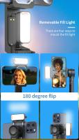 Comitok A10 Gimbal Portátil Con Soporte Interchangeable Para Smartphone/Cámara Deportiva Luz De Rellenado Pala Extensible Control Remoto - details 7