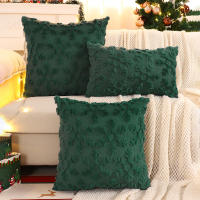 Funda De Cojín Navideña En Forma De Copo De Nieve De Algodón Poliéster Suave Para Decoración De Invierno Para Sala De Estar - details 11