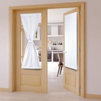 Cortina De Puerta Térmica Aislada 1PC Para Entrada Ventana Dormitorio Sala De Estar Decoración Del Hogar 100% Poliéster Moderno - details 7