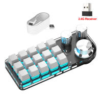 Teclado Mecánico RGB Personalizable Con 15 Teclas Y 3 Botones Para Hotswap Macro Para Photoshop Y Gaming Teclado Numérico Multifuncional Inalámbrico Romoral - details 8