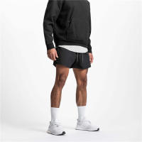 Nuevos Shorts Deportivos Para Hombre 2023 Verano Talla Verdadera Material Poliéster Transpirable Secado Rápido Pantalones Cortos Entrenamiento Running - details 13