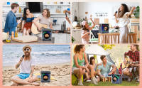 DYNASONIC B52. Karaoke con Dos microfonos. Altavoz Bluetooth Karaoke para niños. Juguete electrónico Infantil. Regalos para niños de 3 a 15 años - details 4