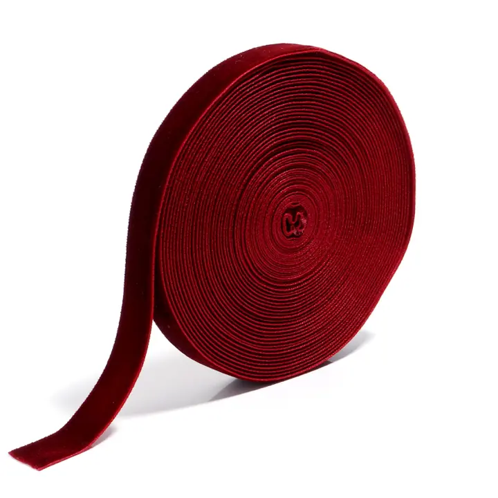 Cinta De Veludo Colorida De 10 Yardas Solapa De Encaje Para DIY Bocadillo Decoración De Regalos Y Accesorios De Ropa - 1