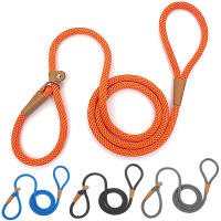Correa Y Collar De Nylon Duradero Para Perros Medio Y Grande 2 En 1 Ajustable Cómodo Con Anillo De Solución Para Mascotas - details 1