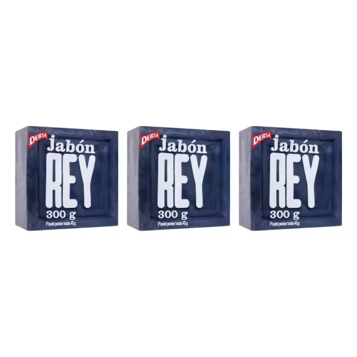 Jabón Esotérico Rey Dersa (3 Unidades 300 Gramos) Colombia | Lavandería, Manchas, Ollas, Cabello, Piel, Mascotas - 1