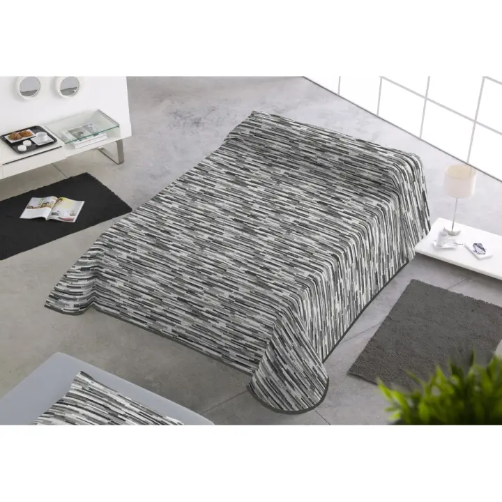 SABANALIA - Colcha estampada Verona (Disponible en varios tamaños) | Colcha ideal para primavera y verano | Producto ligero y decorativo - 1