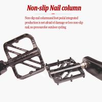 Pedales De Bicicleta BUCKLOS R36 Con Rodamientos Sellados Plataforma Plana Antideslizante Para BMX Y Ciclismo Accesorios De Bicicleta De Aluminio Ultraligero - details 9