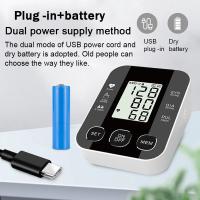 Tensiómetro de Brazo Digital con Pantalla LCD Grande，Medidor Automático De Presión Arterial Para La Parte Superior Del Brazo, Con Voz , M2 Tec - details 1