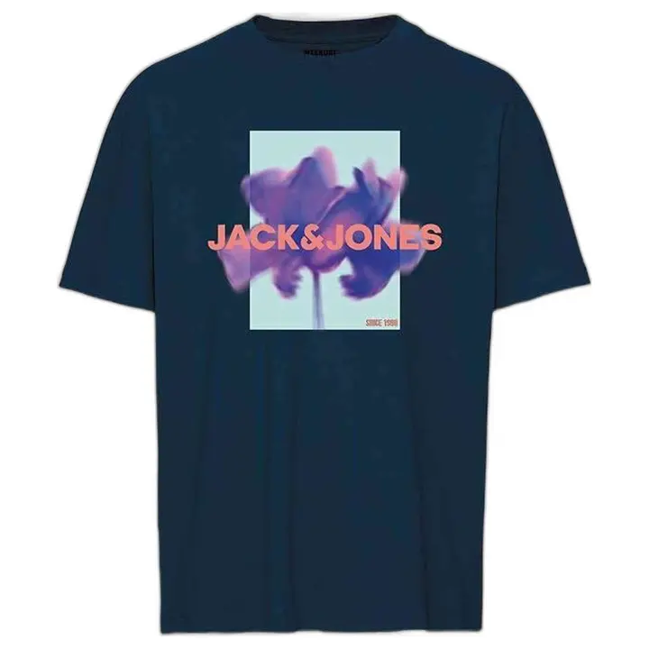 Camiseta de Manga Corta Jack&Jones  para hombre en color azul - 1