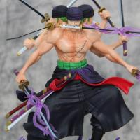 Figura De Acción Anime One Piece Roronoa Zoro 30cm PVC Juguete Coleccionable Para Niños Y Adultos Regalo De Cumpleaños - details 9