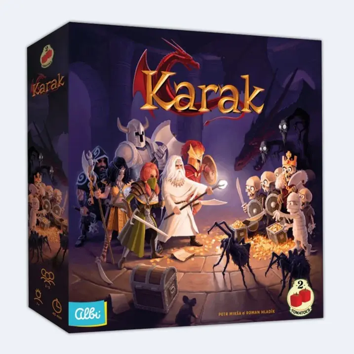 Karak, Juego de Mesa Familiar de Aventura, Mazmorras y Tesoros en Español, para 2 a 5 jugadores, niños 7+ años - 1