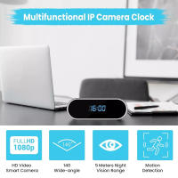Cámara Mini Con Función De Reloj Visión Nocturna Y Batería De Almacenamiento Recargable Activada Por Movimiento/PIR Elenxs 1080P Full-HD - details 4