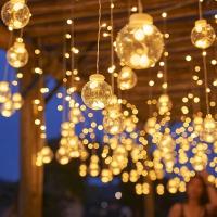 Luz De Hiedra Estelar LED Para Jardín Y Camping Decoración De Navidad Y Año Nuevo Caja De Batería De Cadena De Luces De Sfera De Desear 1 PC - details 9