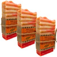 Jabón Artesanal Natural de Caléndula. Pumarshop Cinnia Natura. Dermatitis. Piel Sensible. Apto Bebés. Hidratante. Irritación de Piel. Jabón Artesano. Apto Veganos. - details 4
