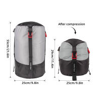 Saco De Compresión Ligero 1-2L Impermeable De Poliéster Para Almacenamiento De Camping Senderismo Y Escalada - details 10