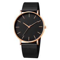 Reloj De Hombre Ultrafino De Moda Acero Inoxidable Malla Casual Resistente Al Choque Reloj De Cuarzo Simplicidad Para El Día a Día - details 9