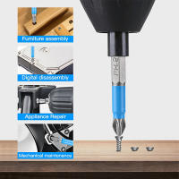 Juego De Destornilladores Magnéticos Antiaderentes 1/4'' Phillips Y Pozidriv PH1/PH2/PH3/PZ1/PZ2/PZ3 Herramientas Manuales De Acero Aluminio - details 1