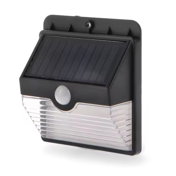 IluminaShop - Aplique LED Solar 3W Con Sensor Movimiento IP44 - 1