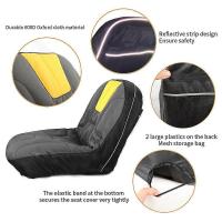 Universal Riding Lawn Mower Tractor Cubierta acolchada Comfort Pad bolsa de almacenamiento para vehículos agrícolas pesados - details 1