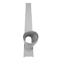 Kit De Adaptador De Ventana Portátil PVC Con Placa Deslizante Y Parachoques Para Aire Acondicionado Tamaño De La Placa 15cm O 13cm - details 12