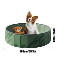 Petic - Piscina plegable para mascotas, bañera para perros, piscina plegable para interiores y exteriores con orificios de instalación y drenaje rápidos - details 6