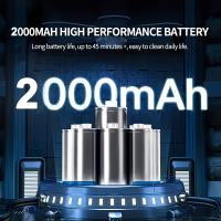 Aspiradora de coche 3 en 1 rosa con fuerte potencia de succión Aspiradora de mano inalámbrica compacta y portátil Adecuada para limpieza en seco y húmedo - details 1