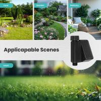 Medidor De Agua Con Timer WiFi Solar De MoesHouse IP65 Impermeable Con Entrada De Latón Sensor De Temperatura Y Humedad Del Suelo Compatible Con Tuya UK - details 8