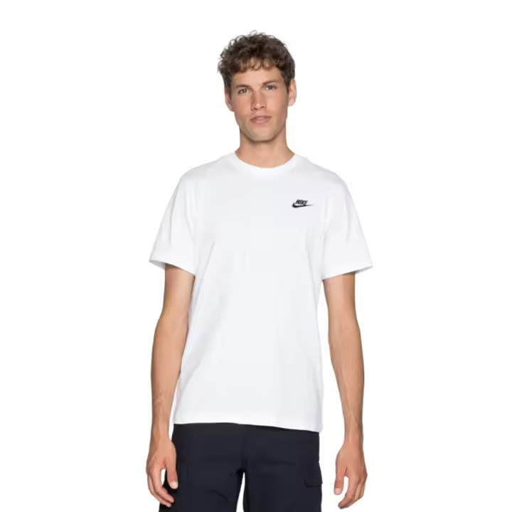 Camiseta Nike M Nsw Club Blanco T Shirt Ar4997-101 - 1