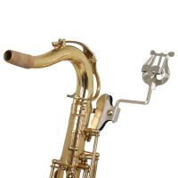 Soporte De Música Portátil Para Clarinete Trompeta Flauta Saxofón Y Otros Instrumentos De Viento Accesorio Para Principiantes Color Plata Material Metálico - details 18