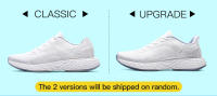 Zapatillas De Correr ONEMIX Blancas Para Hombres Y Mujeres Zapatillas Deportivas Transpirables Para Maratón Caminar Viajes Trekk Ing Y Jogging - details 2