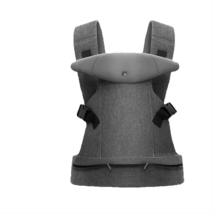 Ergonomía Portor, Mejor portabebés para recibir nasido, soporte ajustable para Cabeza y Cuello, para niños Pequeños de 1 a 36 més, Azul Profundo (GRIS) - 1