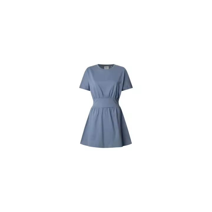 Vestido corto de rayas - 1