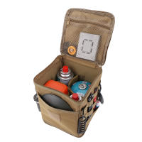 Bolsa De Almacenamiento Grande Para Camping Con Red Superior Y Bolsillo Organizador De Cocina Y Utensilios De Mesa Para Exteriores - details 11