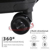 S7 STAR Juego 3pcs Cabina PP de Viaje, Maleta Resistente Rígida 20+24+28 pulgadas. Equipaje Elegante Ligero de Moda, Pack 3 Piezas Cabina con 4 Ruedas Giratorias Multidireccionales 360° Asa Telescópica - details 3