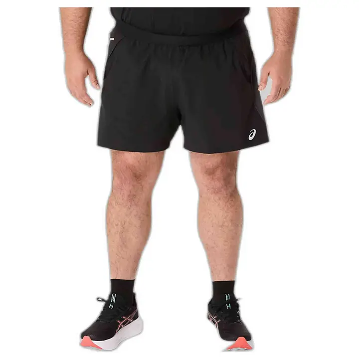 Pantalon Corto Asics Road para hombre en color negro - 1