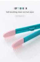 Cepillo Para Limpieza De Ojos De Gato Herramienta De Peluquería Para Perros Y Gatos Pequeños Eliminador De Manchas De Lágrimas Material Plástico - details 2