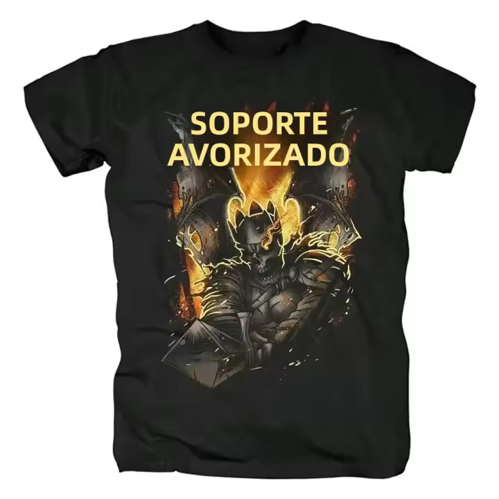 Camiseta De Algodón 100% Con Estampado De Rock Metálico Avenged Sevenfold Para Hombres Estilo Hip Hop Casual Sin Capucha Manga Corta Para Todo El Año - 1