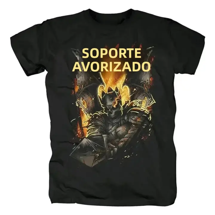Camiseta De Algodón 100% Con Estampado De Rock Metálico Avenged Sevenfold Para Hombres Estilo Hip Hop Casual Sin Capucha Manga Corta Para Todo El Año - 1