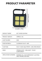 Linterna Multifuncional Miniatura Recargable Con Fuerte Atracción Magnética Y 4 Lámparas LED Para Exteriores Llave De Cadenas - details 8