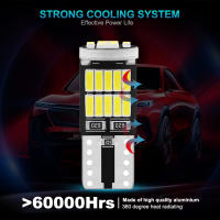Luz De Interior Para Coche T10 W5W 194 501 LED Canbus Sin Error 26 SMD 4014 Chip Blanco Puro Bombilla Automática Universal 12V - details 2