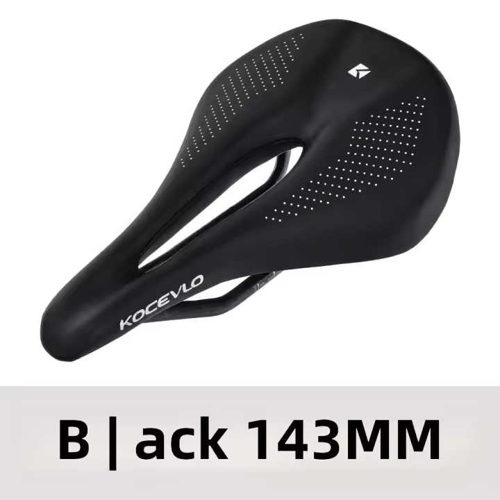 Sillín De Bicicleta COCEVLO Para Hombres Carbono 240x143/155mm Cómodo Para Carretera MTB Carreras Y Senderismo - 1