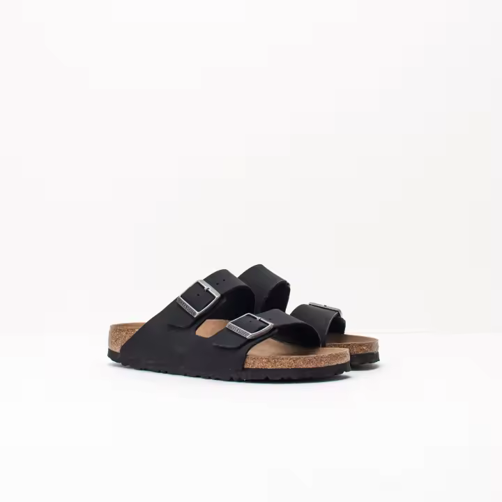 SANDALIA - BIRKENSTOCK - ARIZONA VEGAN BLACK 1019057 BIRKENSTOCK SANDALIAS - 1