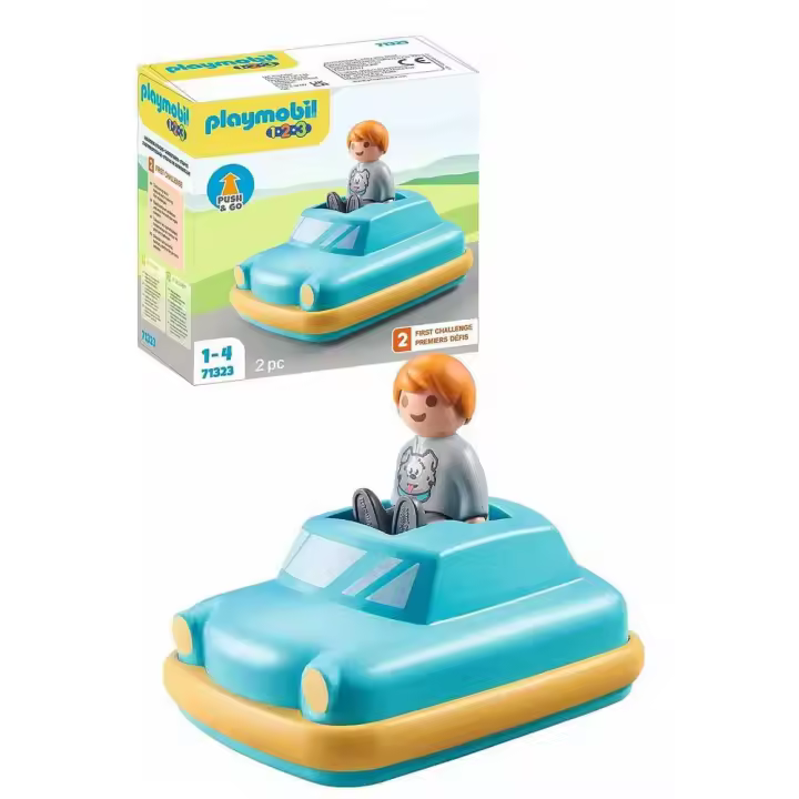 Playmobil Juego De Construcción 1.2.3 Coche - 1