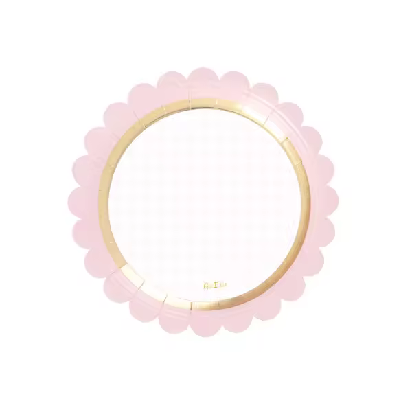 Platos Baby Chic D 18 Cm Rosa Cf 8 UDS - 1