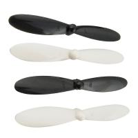 20 piezas de hélices de reposición para Hubsan X4 H107, lighter Negro y Blanco - details 2
