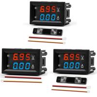 Voltímetro Digital DC0-100V 10A 50A 100A Con Pantalla LED Para Coches Motos Y Electromóviles Medidor De Voltaje Y Corriente - details 6