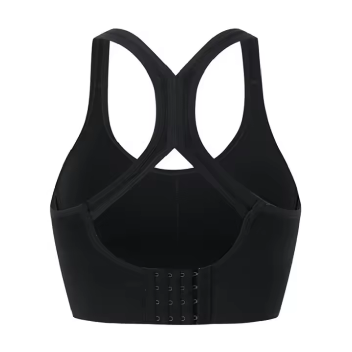 Sujetador Deportivo Sexy Para Mujer Racerback Yoga Fitness Gimnasio Antigolpes Sin Costuras Secado Rápido Top Deportivo Transpirable Y Cómodo - 1