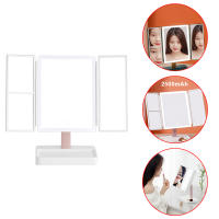 72 LED Light Vanity Mirror 1/2/3X Magnifying Cosmetic 3 Folding Makeup Mirrors 270 Rotation Stepless Dimmer Beauty Table Mirrors - details 10