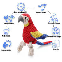 Juguete De Perro Indestructible De Peluche Con Sonido Squeaky Para Pequeños Y Grandes Perros Suministros Para Mascotas - details 6