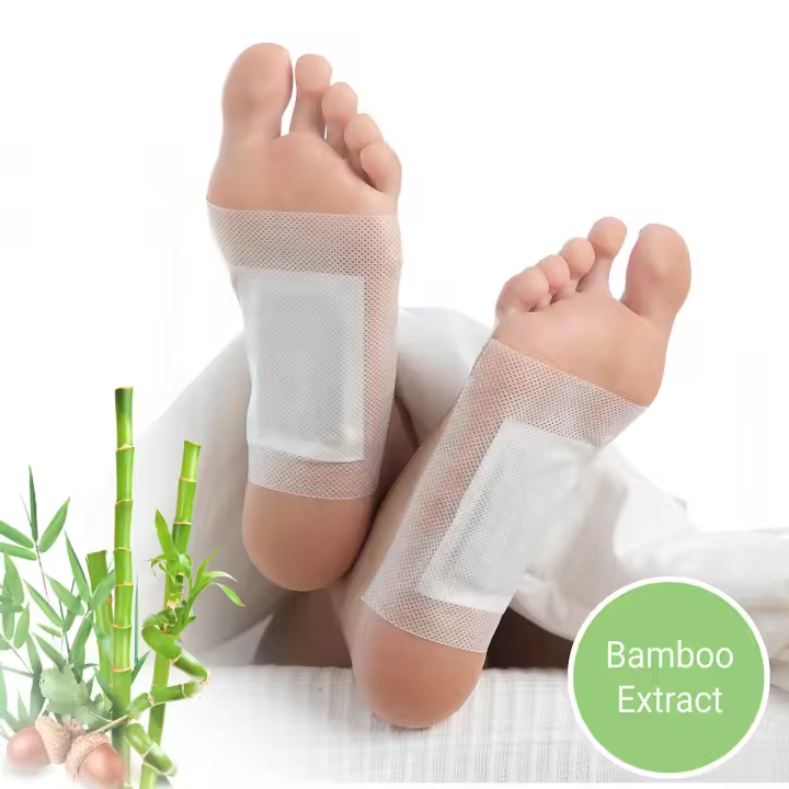 InnovaGoods Parches Desintoxicantes para Pies Bamboo InnovaGoods 10 Unidades - 1